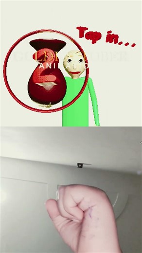 I broke baldis vase #baldisbasics #funnyshorts #Collab