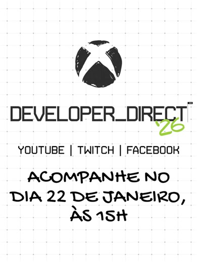 Developer_Direct estreia daqui uma semana! Assista à transmissão no YouTube, Twitch ou Facebook! Confira todos os detalhes de como assistir aqui | #DeveloperDirect