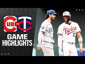 Cubs vs. Twins Game Highlights (7/10/25) | MLB Highlights