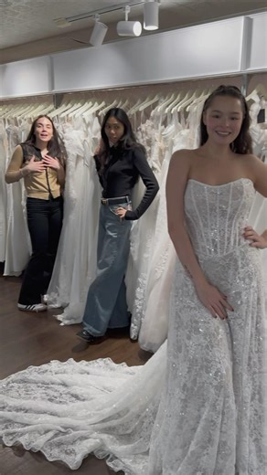 Ever After Brides will always turn heads! ✨👰‍♀️🤍 #everafter #weddingdress #obsessed #briddalhumor