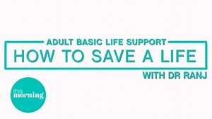 How to perform basic life support on an adult