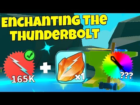 Enchanting The Thunderbolt [Weapon Fighting Simulator]