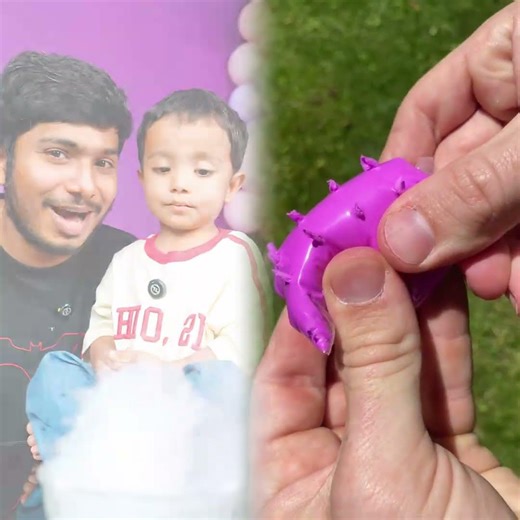 We Turned Our Room Into a Cloud! ☁️ Dry Ice Experiment !😍🔥 #babycomedy #experiment #comedy