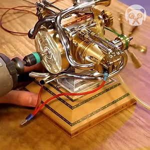 11M views · 360K reactions | This guy spent 700 hours to build a working gasoline engine | Science, Tech and Universe | Facebook