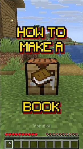 #shorts Minecraft: How to make a Book