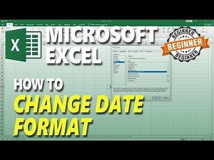 Microsoft Excel How To Change Date Format