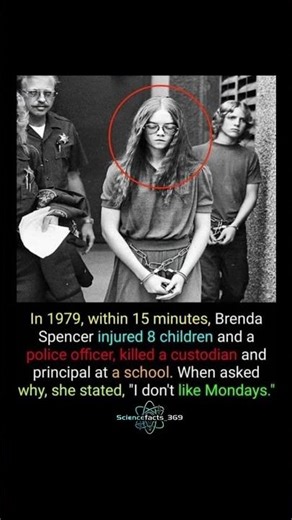 The Girl Who Said “I Don’t Like Mondays” 😨 | Brenda Spencer True Crime
