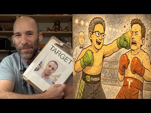 NVIDIA Releases Open Source Physical AI Models for Robots - Jensen Huang Destroys Tesla