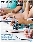 Moving beyond the Turing Test with the Allen AI Science Challenge | Communications of the ACM