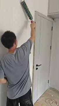 The door frame is 4cm larger than the wall