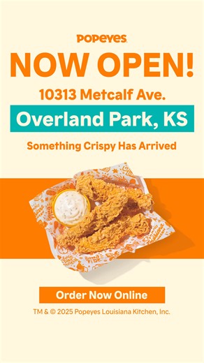 Visit your NEW local Popeyes at 10313 Metcalf Ave and order that chicken you love. | Popeyes | Facebook