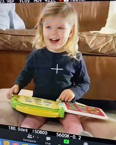 2.9K views · 25 reactions | We’re filming this week, so here’s a peek behind the scenes! Learning elephant sounds with The 100 Animals Book? Always exciting!⁣ ⁣   ⁣ ⁣ | LeapFrog USA | Facebook