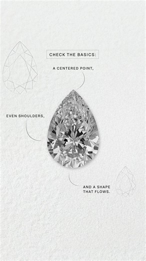 Choosing A Pear-Shaped Natural Diamond, Made Simple | #OnlyNaturalDiamonds #RealDiamonds