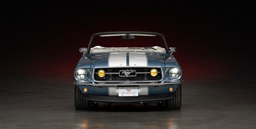 Estrena un Mustang Convertible del 67 en este gran estado