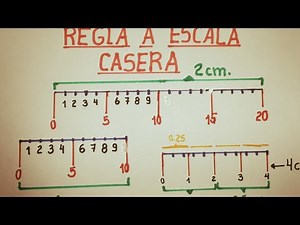 Regla a Escala Casera_Facil y rápido