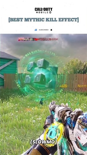 CALL OF DUTY MOBILE BEST MYTHIC KILL EFFECTS 👀 #subscribe #callofduty #shorts #edit #gaming#codm#cod
