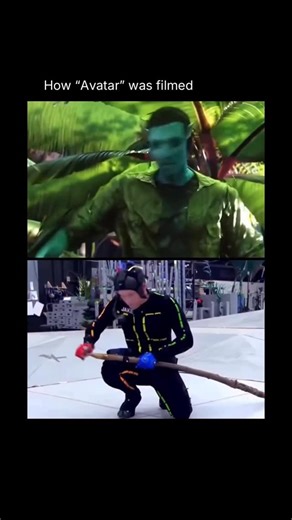 How Things Work on Instagram: "Avatar was filmed using a hybrid of live-action and advanced performance-capture technology to record realistic human movement for digital characters. Actors wore motion-capture suits covered in sensors, while head-mounted cameras filmed their facial expressions in extreme detail. Instead of acting on finished CGI sets, performers worked on a capture stage, and director James Cameron used a virtual camera system that let him see the digital world and characters in 