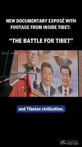 🚨 WATCH: New @frontlinepbs documentary "Battle for Tibet" exposed the truth of China's ongoing colonization of Tibet through exclusive undercover footage and powerful testimonies from experts like Dr. Gyal Lo and former political prisoner Namkyi—as well as former CCP Ministry of Foreign Affairs diplomat Victor Gao. SFT had the opportunity to provide footage to the production team behind this incredible project and offer insight about the Tibetan Freedom Movement in exile. From mass surveillance