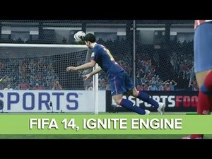 FIFA 14 Gameplay at Xbox One Reveal Event - EA Sports, Ignite Engine Gameplay