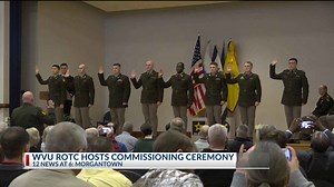 WVU ROTC hosts commissioning ceremony