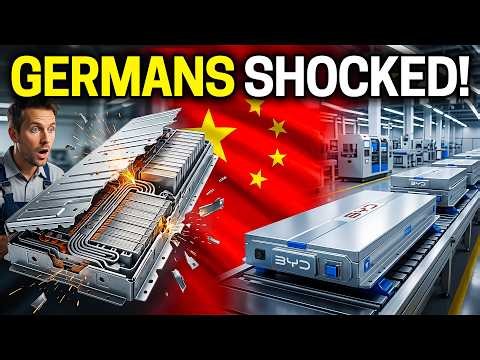 German Engineers Just Cut Open BYD's Blade Battery 2.0 — And Didn't Expect This