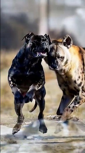 Cane Corso And Hyena Mix🔥 #dog #mix #canecorso #edit
