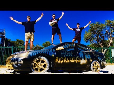 ANVILS VS. CAR from 45m TOWER!! (1 MILLION SUBS CELEBRATION)