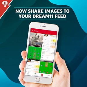 2.1K views · 53 reactions | Upgrade your experience with the new social feature on #Dream11. You can now share your teams, expertise, images & more within the app with these simple steps. Start rolling now - d11.co.in/Dream11 | Dream11 | Facebook
