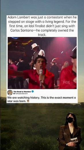 The First Time An Idol Outshined A Legend #AdamLambert #CarlosSantana #AmericanIdol #Smooth