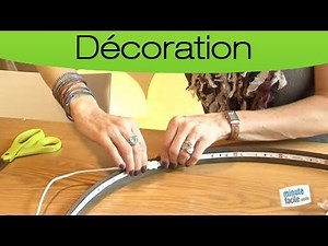 Comment réaliser une lampe design ?