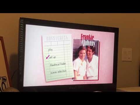 Opening and Menu to Frankie & Johnny 2001 DVD