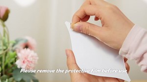 Weysat 30 Pcs Mirror Wall Stickers Decor Acrylic 3D Tear Drop Decorative Mirrors Stickers Removable Wall Art Decals for Home Living Room Bathroom Office Dormitory Decorations, 6 x 3.3 Inch(Silver)