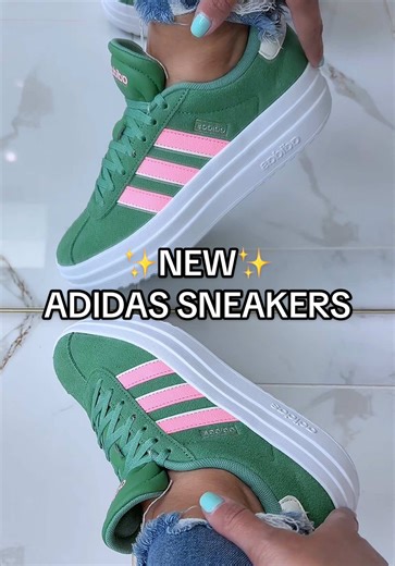 Platform adidas sneakers for us short girlies 🙌🏼! #adidas #adidasplatform #platformshoes #adidasshoes #comfyshoes @SHOEBACCA