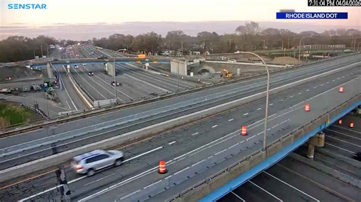 RIDOT video from April shows Route 10 on-ramp parapet collapse