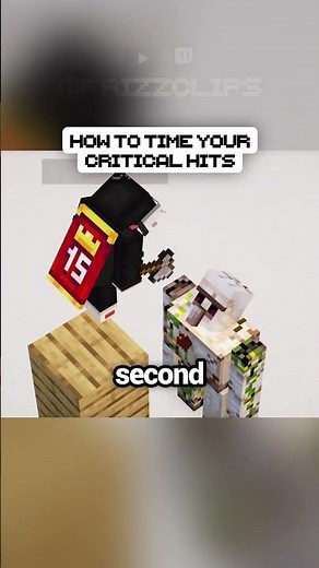 How to time your crits in Minecraft