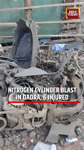 Big Breaking: Nitrogen Cylinder Blast in Dadra Injures 6 – Emergency Services Respond