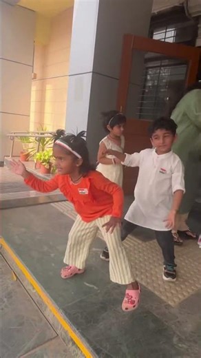 Republic Day per musical chair game and usi music per Baccho ki masti #rday