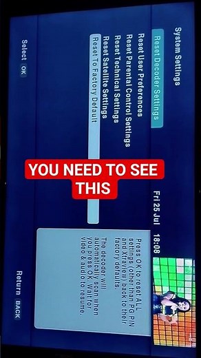 How to fix your dstv signal, or not showing pictures