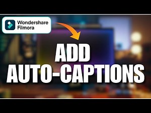 How to Add Auto Captions in Filmora 2025?