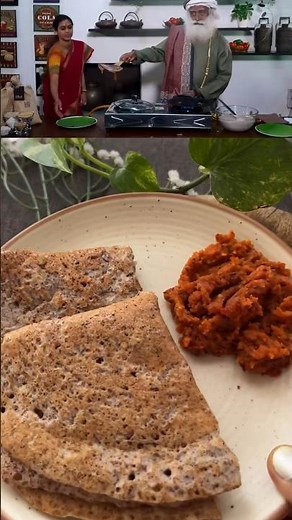 Sadhguru’s Ragi Dosa Recipe