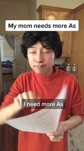 My mom needs more As #mom #asianmom #mombelike #asian #tigermom #asianfamily | Dede Harlan