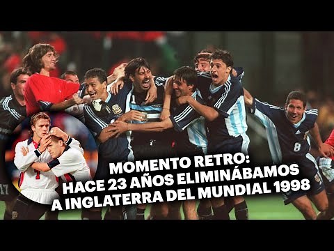 HACE 23 AÑOS, ARGENTINA MANDÓ A INGLATERRA A CASA CON ORTEGA, BATISTUTA Y COMPAÑÍA 🔥