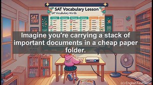 5000 Must Know SAT Vocabulary - SAT Vocabulary: Understanding and Using ’Flimsy’