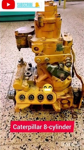 Caterpillar 8 Cylinder Engine Pump Repair