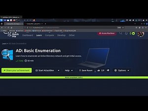 Tryhackme AD: Basic Enumeration
