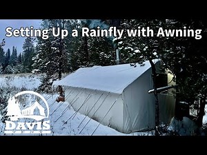 Setting Up Your Rainfly with Awning