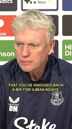 ❌ | David Moyes rubbishes rumours that Everton have turned down a bid for Iliman Ndiaye this January 🤨😤 | Everton FC - Liverpool Echo