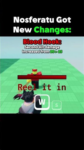 Nosferatu Changes! #forsaken #roblox