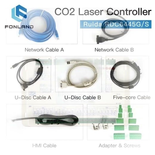Fonland Ruida RDC6445 RDC6445G RDC6445S Controller for Co2