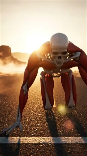 what if skeleton starts running? #aivideo #comedy #funnyvideos #skeleton